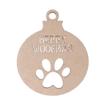 Merry Woofmas Ornament