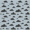 Clouds Background Stencil