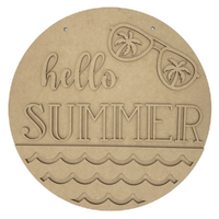 Hello Summer - Waves Hanger Kit