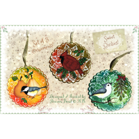 Sweet Birdie Ornaments E-Pattern By Sharon Bond