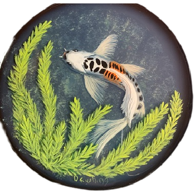 3-D Koi (Mixed Medium) E-Pattern By Debbie Cushing