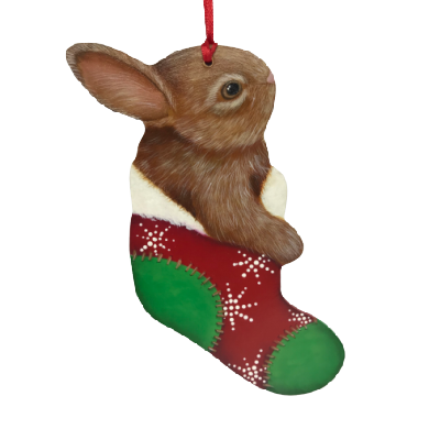 Bunny Stuffer Ornament E-Pattern By Debbie Cushing