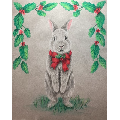 Holly Rabbit E-Pattern By Debbie Cushing