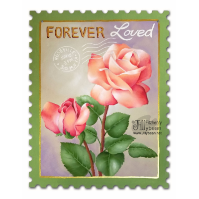 Forever Loved Roses E-Pattern by Jillybean Fitzhenry