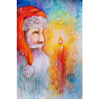 Illuminated Santa E-Pattern by Jillybean Fitzhenry