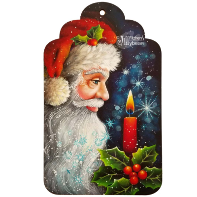 Santa All Aglow E-Pattern by Jillybean Fitzhenry