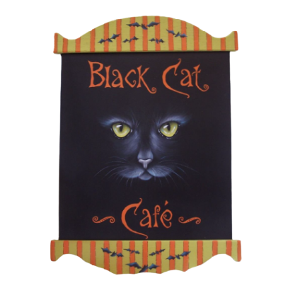 Black Cat Cafe' E-Pattern By Linda Hollander