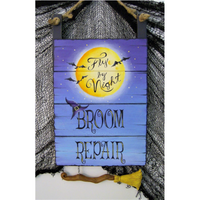 Broom Repair Sign E-Pattern By Linda Hollander