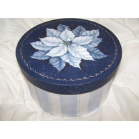 Poinsettia Box E-Pattern By Linda Hollander