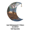 10" Crescent Moon Plaque