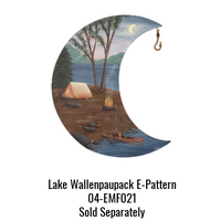 10" Crescent Moon Plaque