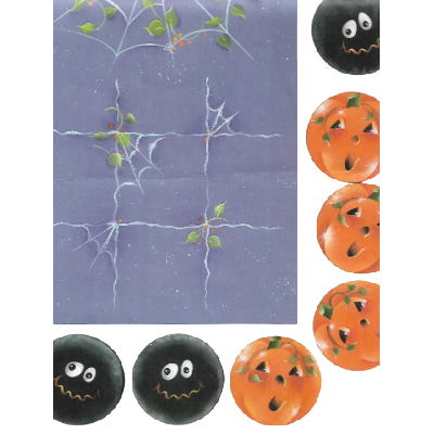Boo Tic Tac Toe E-Pattern By Sandra Malone