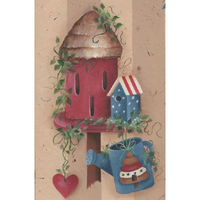 Butterfly Birdhouse E-Pattern By Sandra Malone