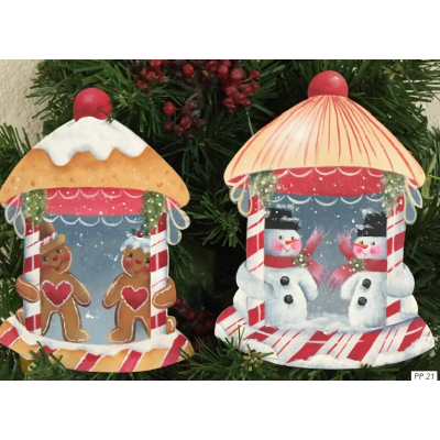 Candy Cane Carousels E-Pattern By Sandra Malone