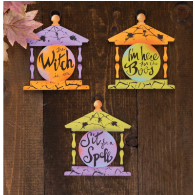 Halloween Ornaments E-Pattern By Sandra Malone