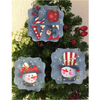 Americana Snowmen E-Pattern By Sandra Malone