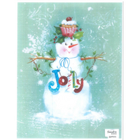 Jolly Snowman E-Pattern By Sandra Malone