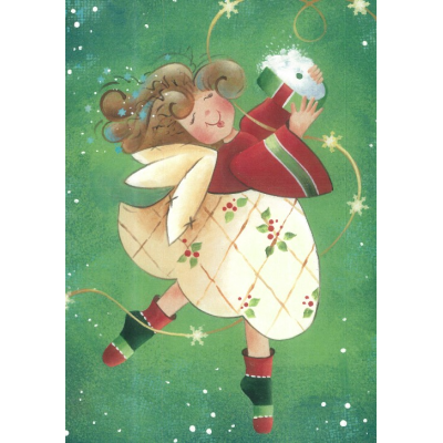 Red Green Angels E-Pattern By Sandra Malone