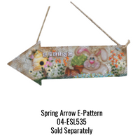 14-1/2" Arrow Sign Plaque