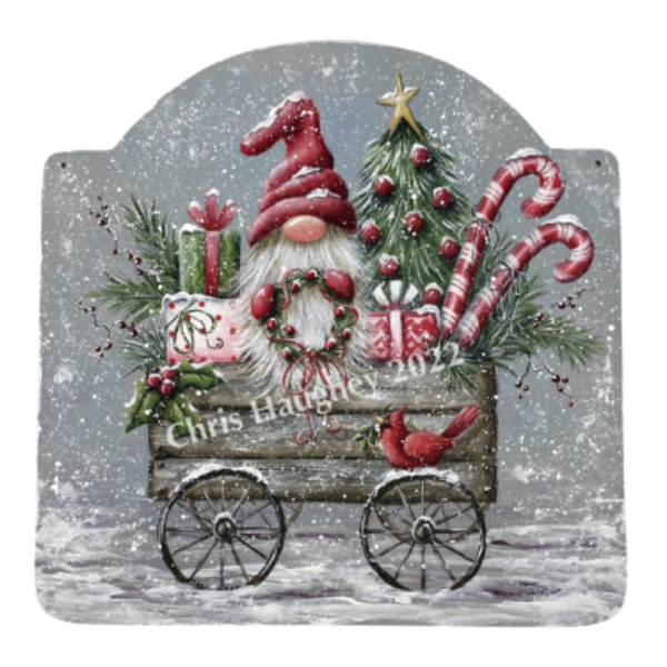 Yuletide Cart Pattern by Chris Haughey