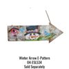 14-1/2" Arrow Sign Plaque