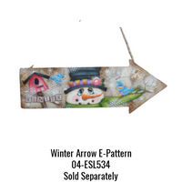 14-1/2" Arrow Sign Plaque