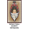 Jumbo Tall Teardrop Ornament Plaque