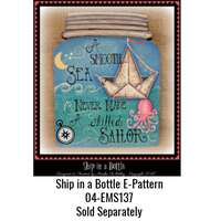 Squatty  Mason Jar Plaque