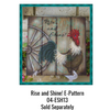 10" x 10" Pallet  Plaque