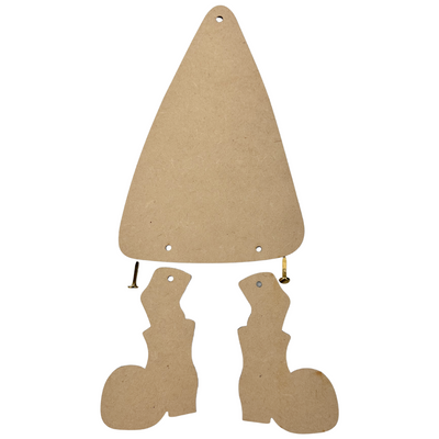 Trick or Treat Ghostie Wood Kit