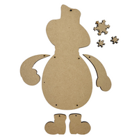 Snowman Countdown Ornament