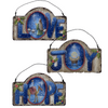 Joy, Hope and Love Ornaments Pattern by Chris Haughey