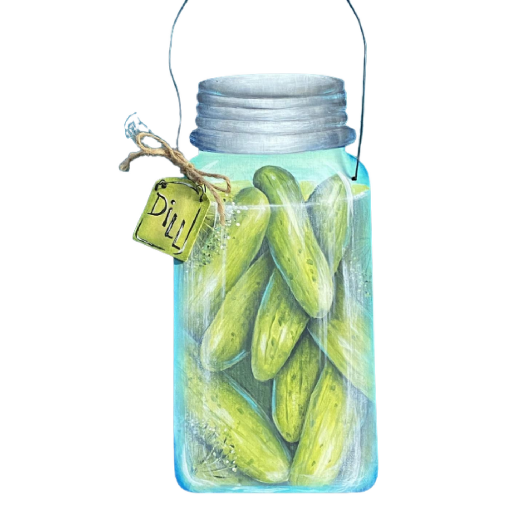 Dill Pickle Preserves E-Pattern By Linda Hollander