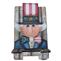 Uncle Sam Panel E-pattern by Sandy Le Flore