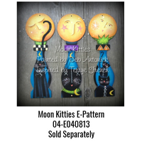Moon Kitties Ornament By Deb Antonick