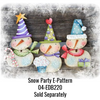 Snow Party Ornament Kit By Deb Antonick