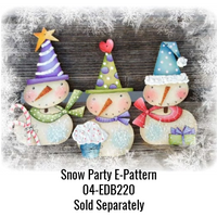 Snow Party Ornament Kit By Deb Antonick