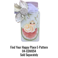 8" Mason Jar