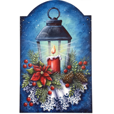 Christmas Light Plaque Pattern by Chris Haughey