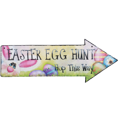Easter Egg Hunt Arrow E-pattern by Sandy Le Flore