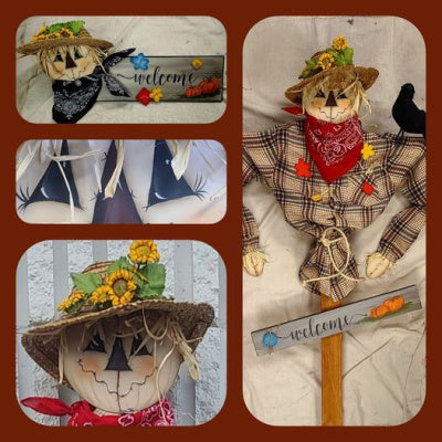 Scarecrow E-Pattern by Wendy Fahey