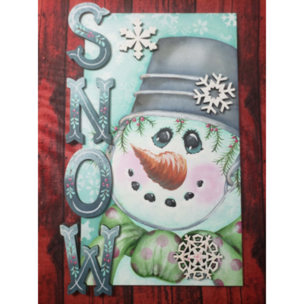 Just Snow E-pattern by Sandy Le Flore