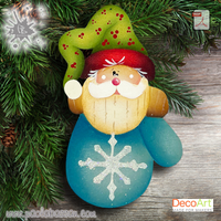 Santa Christmas Glove Ornament E-Pattern By Paola Bassan