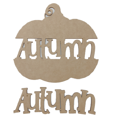 Sparkling Autumn Plaque