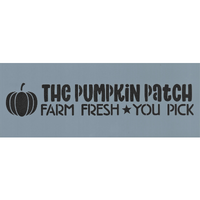 The Pumpkin Patch Stencil