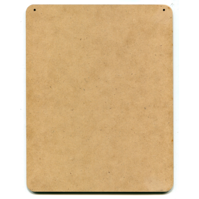 7"x9"  Rectangle Plaque with Rounded Corners