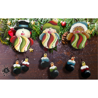Funny Christmas Friends By Paola Bassan