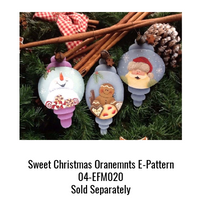 Round Laser Ornament