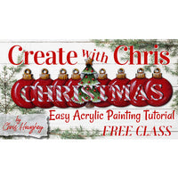 Christmas Ornaments Overlay E-pattern by Chris Haughey