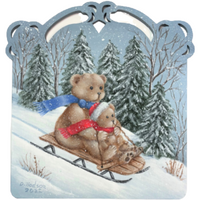 Sledding Teddies E-Pattern By Donna Hodson
